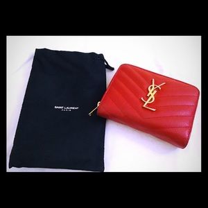 Saint Laurent Compact Wallet
